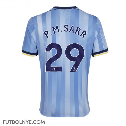 Camiseta Tottenham Hotspur Pape Matar Sarr #29 Visitante Equipación 2024-25 manga corta